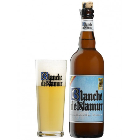 Blanche de Namur (75 cl.,  4,2%)