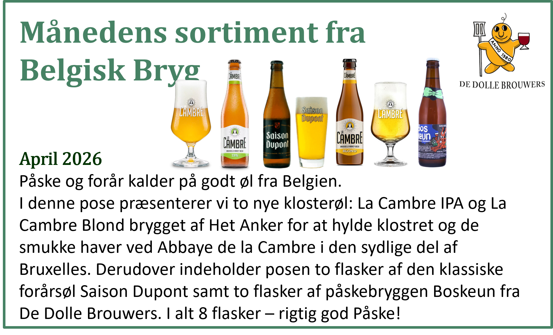 April-posen - pdf-beskrivelsen åbner i samme fane (Bemærk - ny pris)